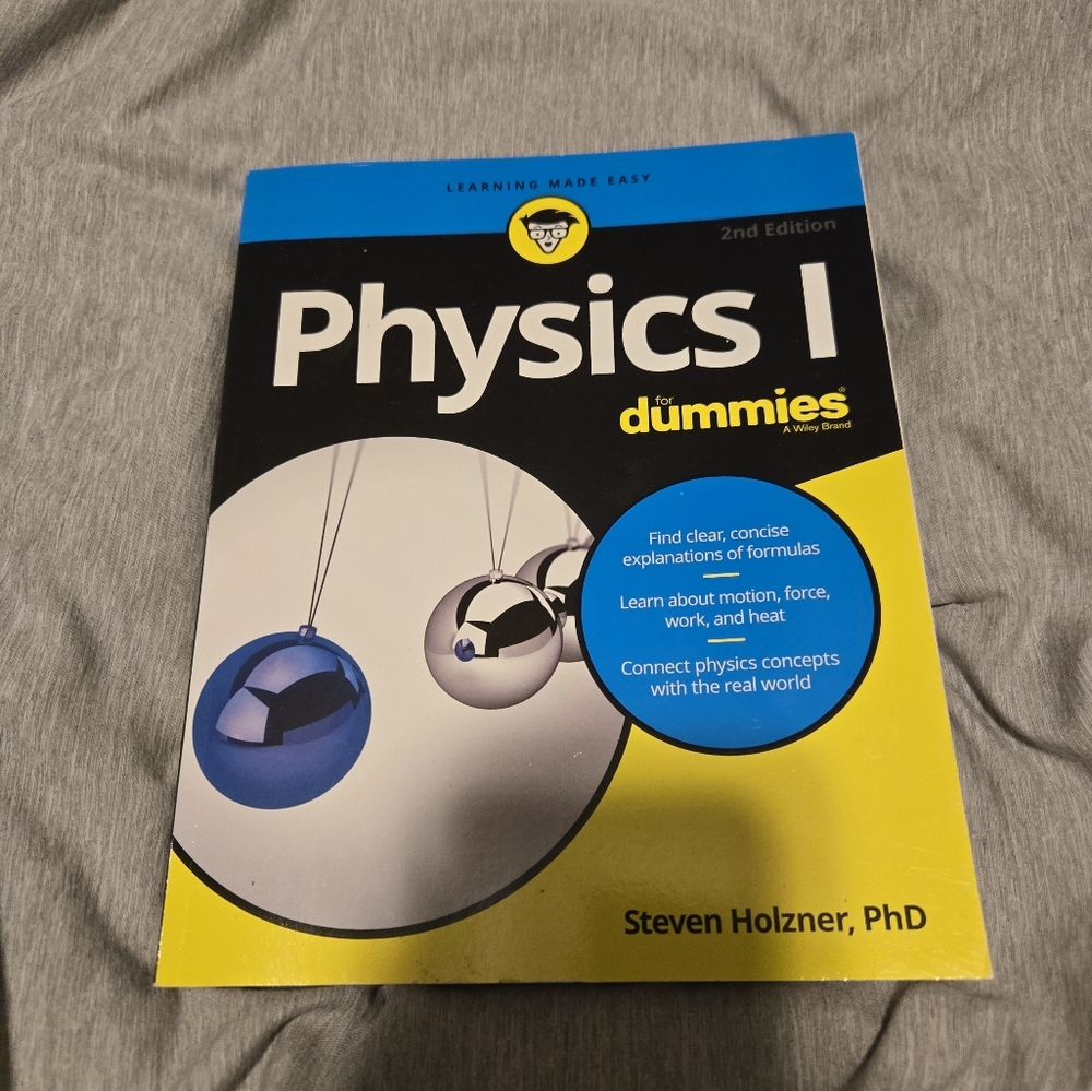 Physics I For Dummies 2nd Edition Book